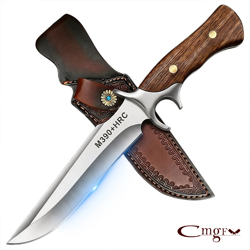 سكين جيب خارجي من الفولاذ M390 - مراجعة Bushcraft Knife Fixed وسعره
